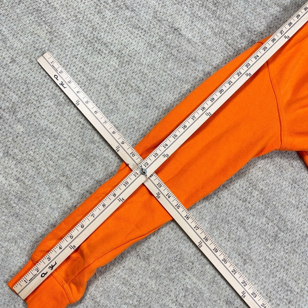 Chicago Bears Hoodie Men Small Orange Nike Full Zip Sweatshirt Jacket Adult - Picture 10 of 11
